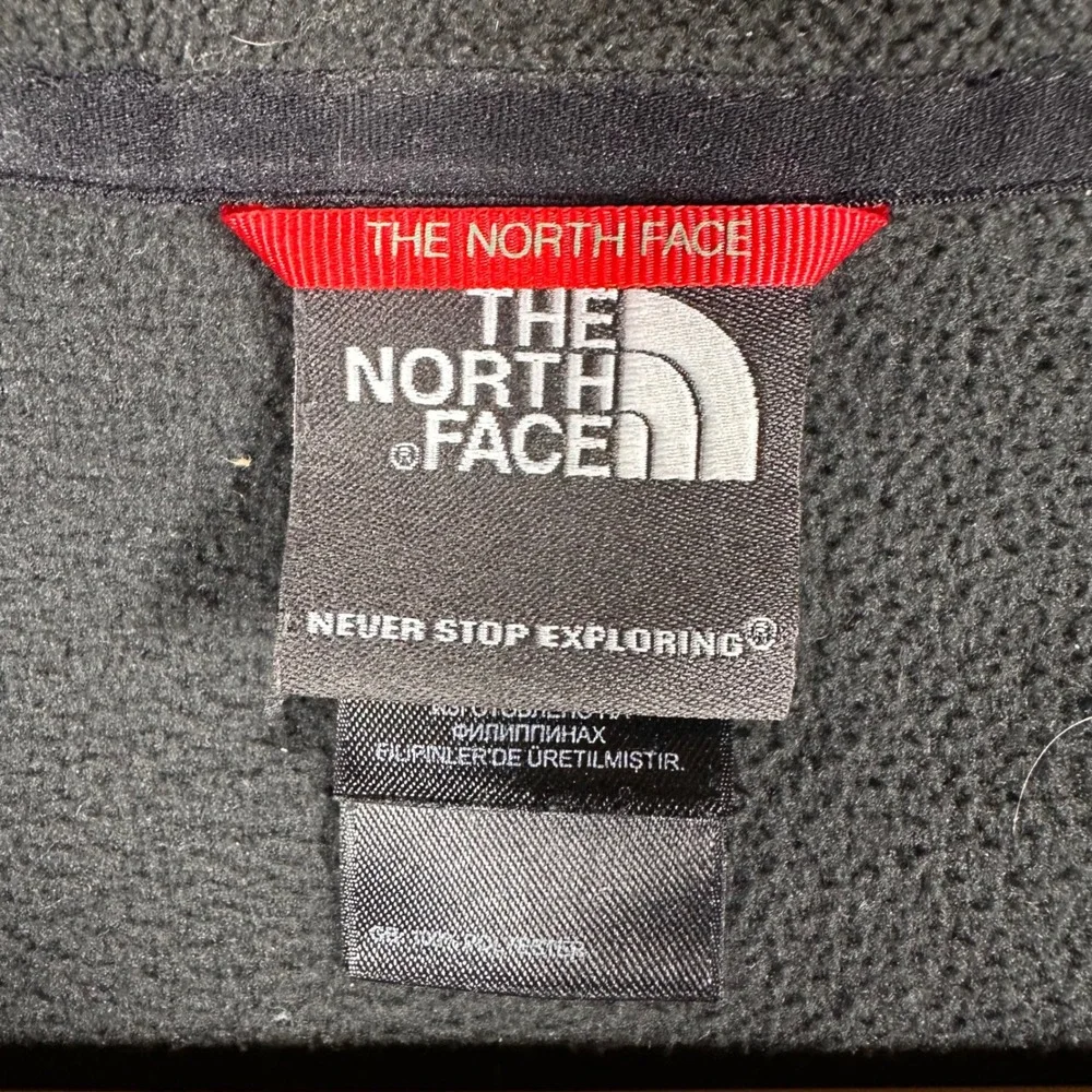 The North Face Mens TKA 100 Glacier Quarter Zip‎ Fleece Pullover Black Large L